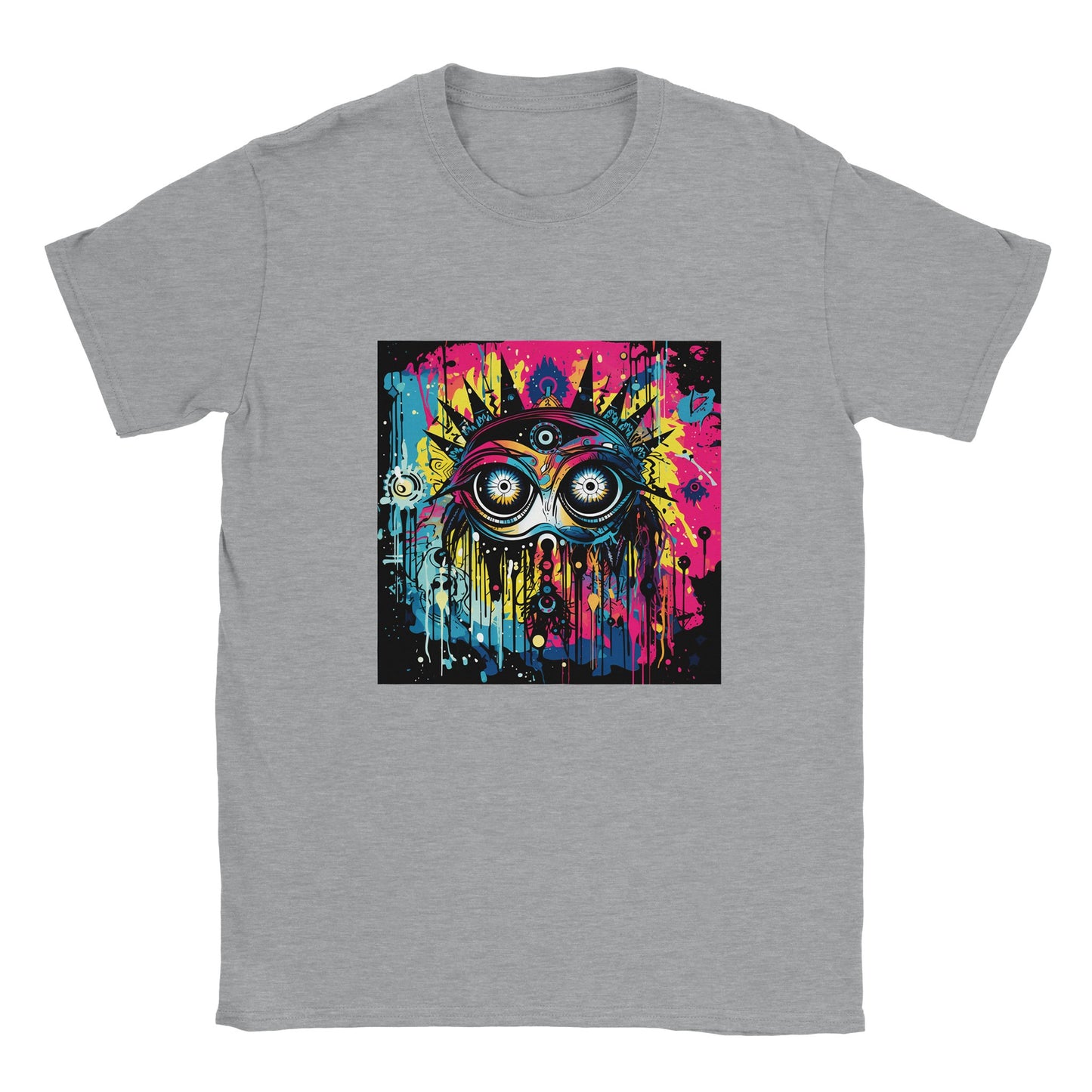 Camiseta clásica unisex con cuello redondo