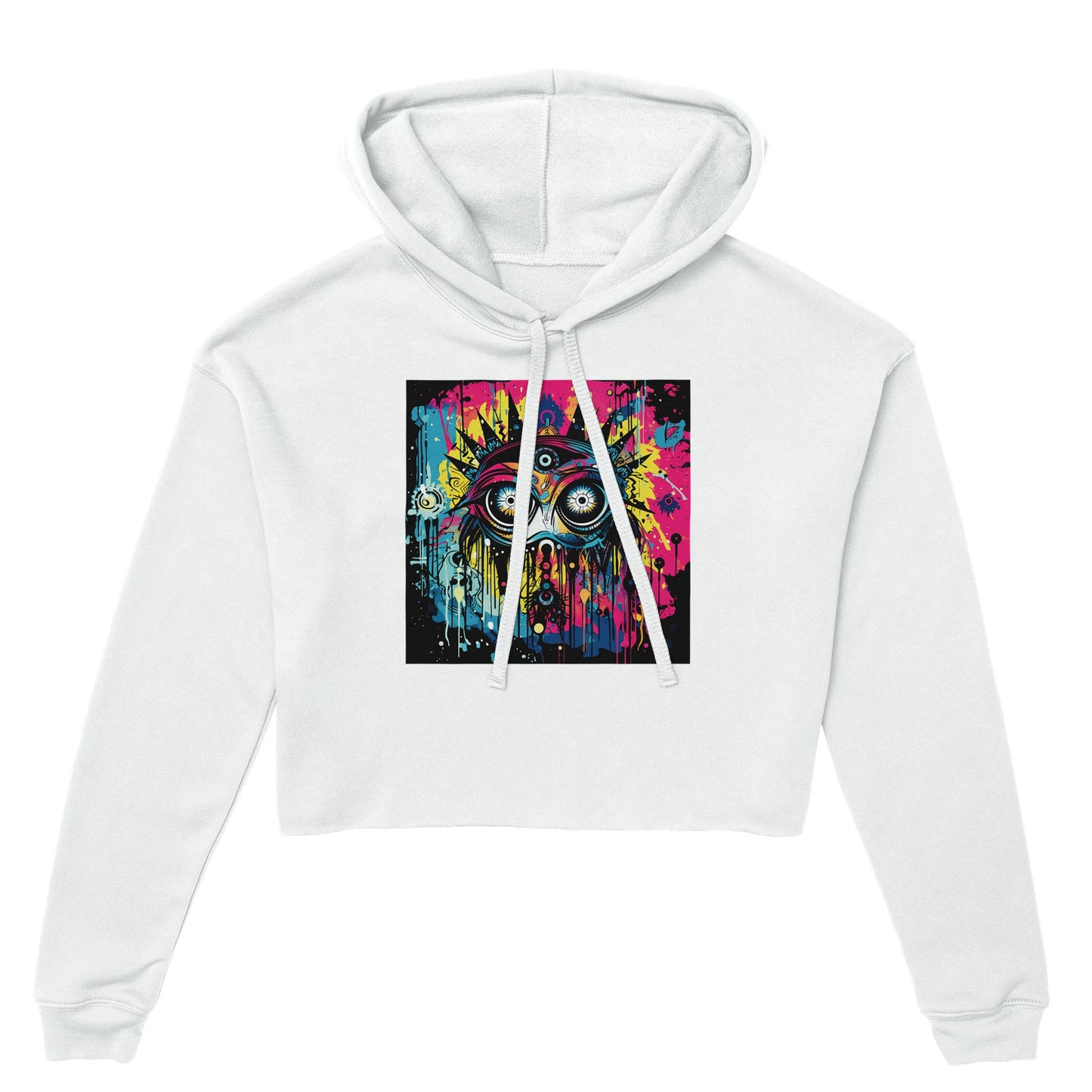 Women's Cropped Hoodie | Bella + Canvas 7502