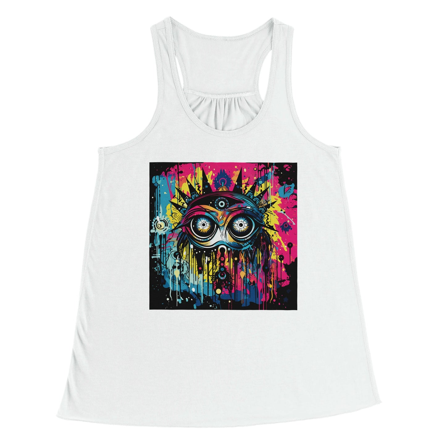 Women's Flowy Racerback Tank Top | Bella + Canvas 8800