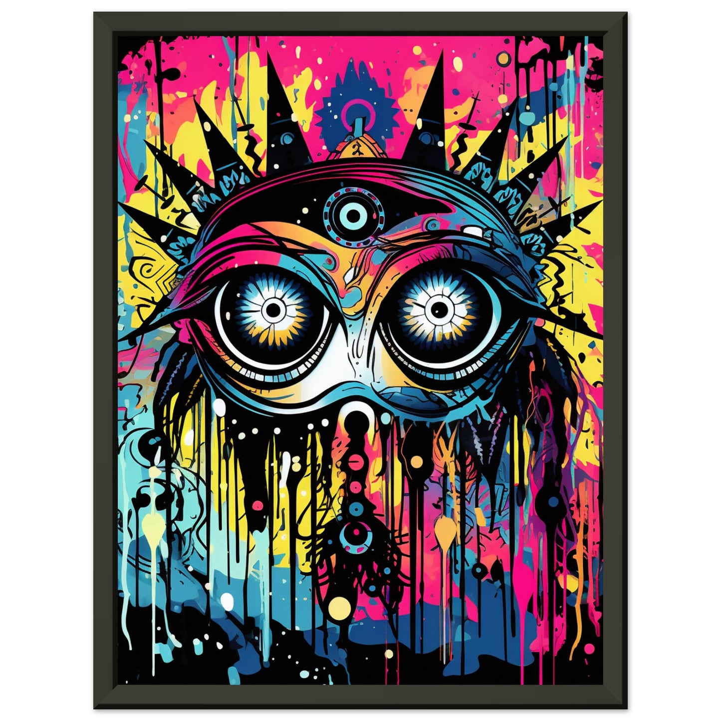 Premium Semi-Glossy Paper Metal Framed Poster