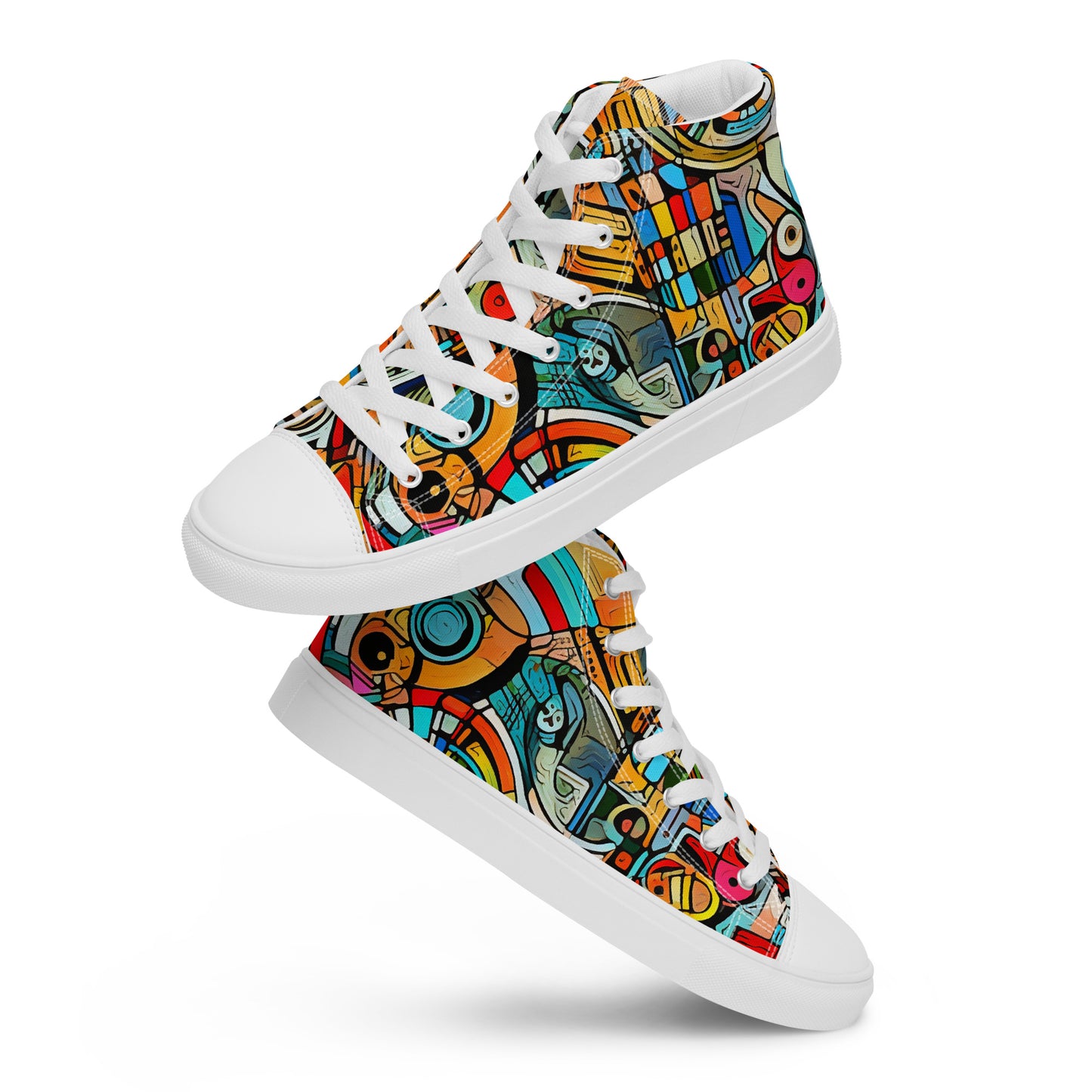 M.O.E Men’s high top canvas shoes