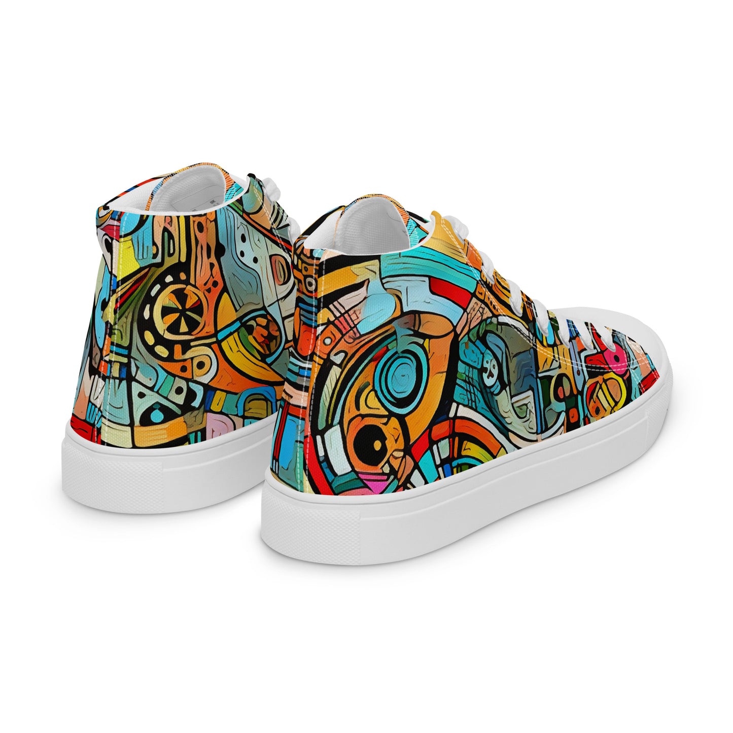 M.O.E Men’s high top canvas shoes