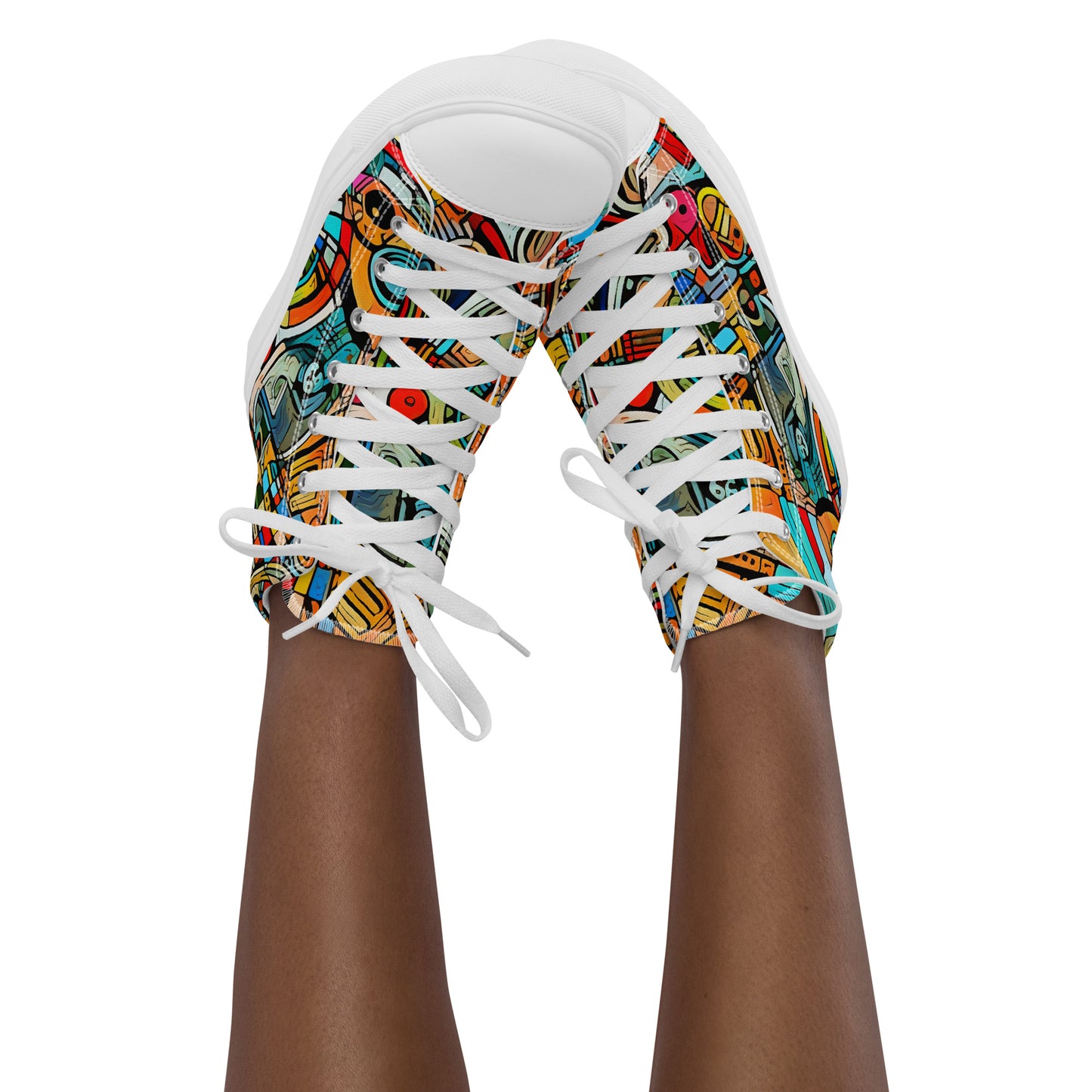 M.O.E Women’s high top canvas shoes