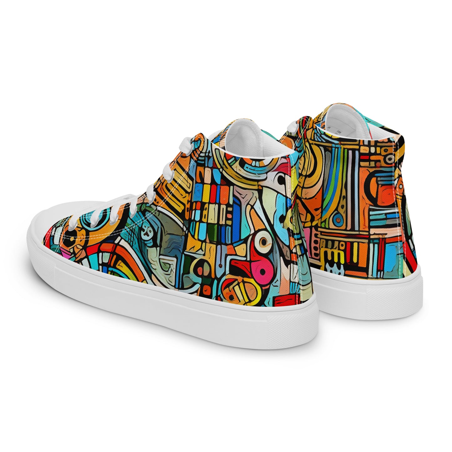 M.O.E Women’s high top canvas shoes